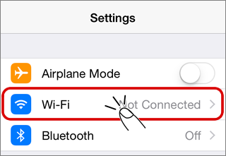 Connecting To The Camera From An Iphone Ipad Or Ipod Touch