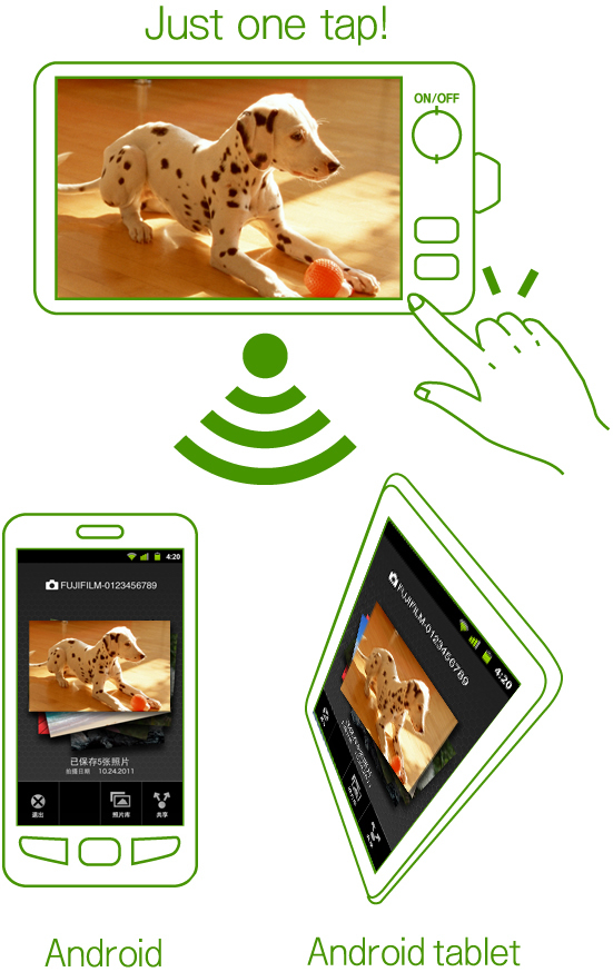 轻轻一触即可！> Android/Android 平板设备