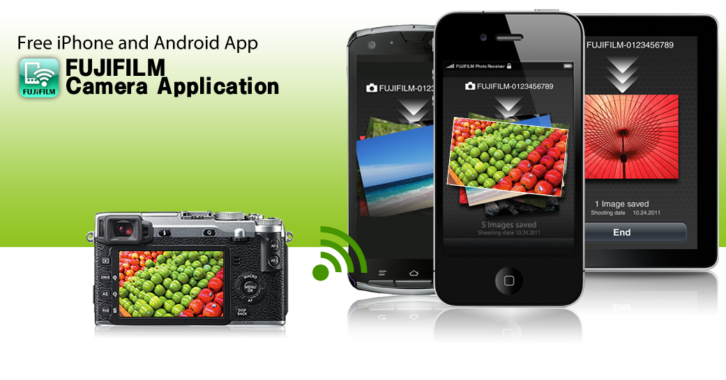 Free iPhone and Android App FUJIFILM Camera Application